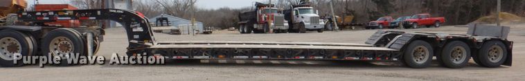 image for item DN1286 2014 Trail King TK110HDB+533  lowboy equipment trailer