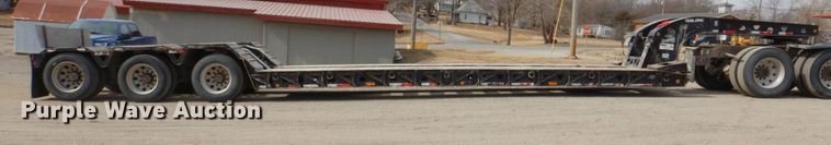 image for item DN1286 2014 Trail King TK110HDB+533  lowboy equipment trailer
