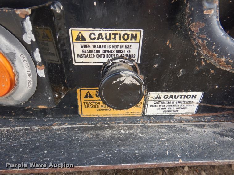 image for item DN1286 2014 Trail King TK110HDB+533  lowboy equipment trailer