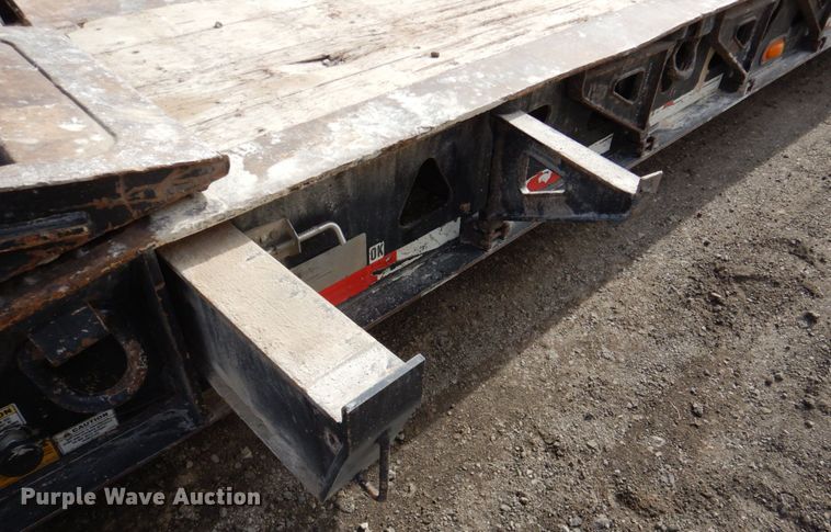 image for item DN1286 2014 Trail King TK110HDB+533  lowboy equipment trailer