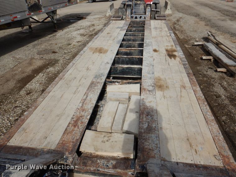 image for item DN1286 2014 Trail King TK110HDB+533  lowboy equipment trailer