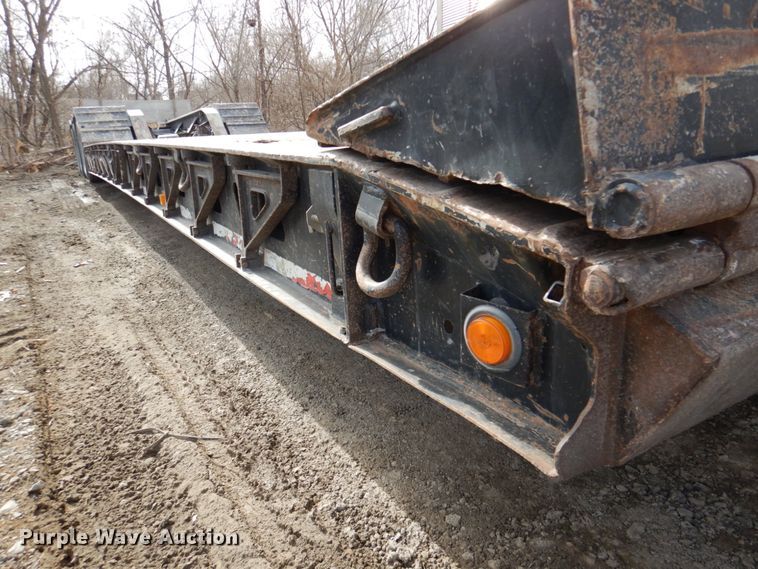 image for item DN1286 2014 Trail King TK110HDB+533  lowboy equipment trailer