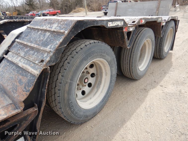 image for item DN1286 2014 Trail King TK110HDB+533  lowboy equipment trailer