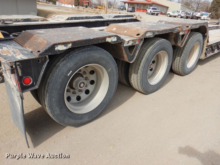 image for item DN1286 2014 Trail King TK110HDB+533  lowboy equipment trailer