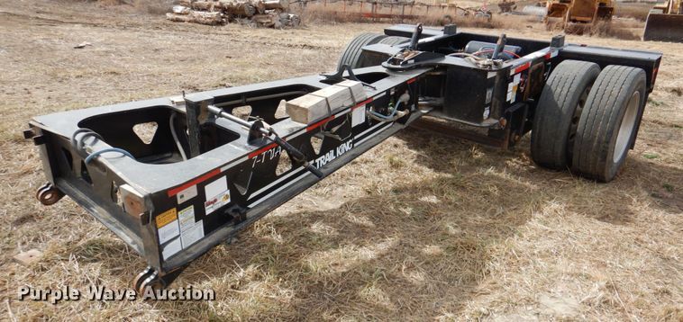 image for item DN1286 2014 Trail King TK110HDB+533  lowboy equipment trailer