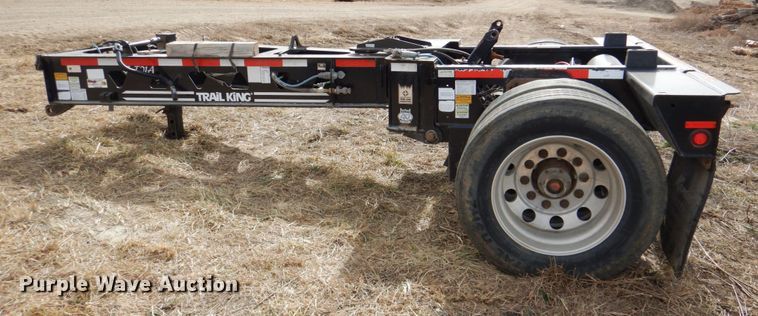 image for item DN1286 2014 Trail King TK110HDB+533  lowboy equipment trailer