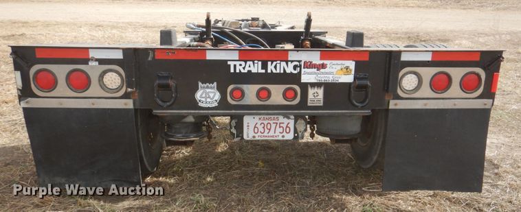 image for item DN1286 2014 Trail King TK110HDB+533  lowboy equipment trailer