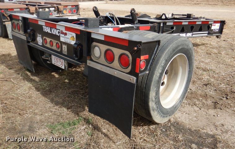 image for item DN1286 2014 Trail King TK110HDB+533  lowboy equipment trailer