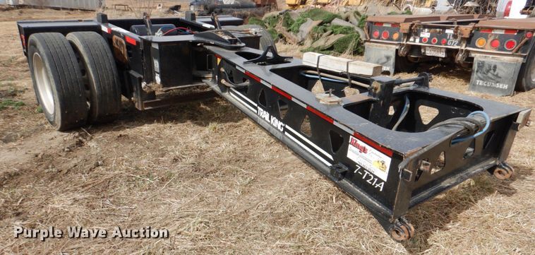 image for item DN1286 2014 Trail King TK110HDB+533  lowboy equipment trailer