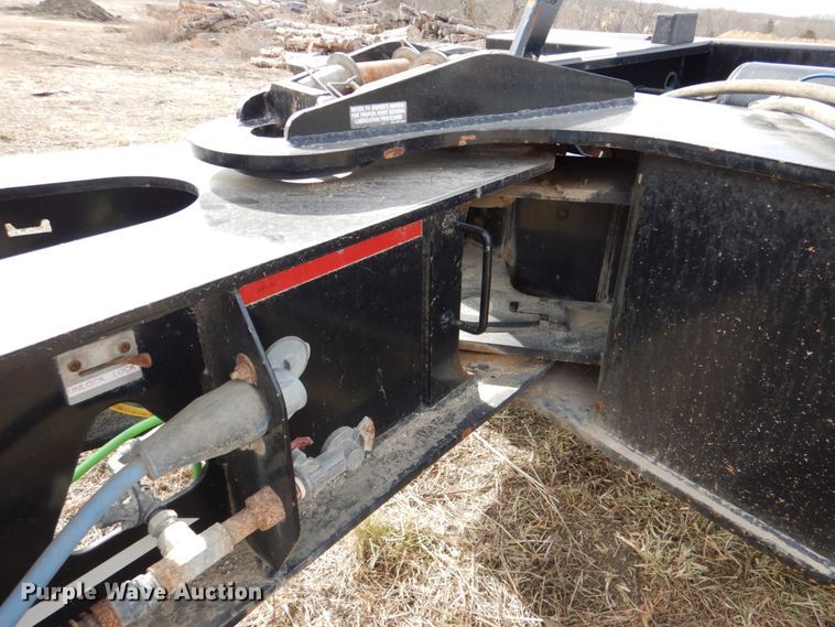 image for item DN1286 2014 Trail King TK110HDB+533  lowboy equipment trailer