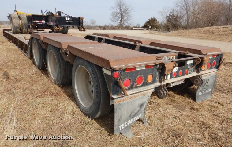image for item DN1287 2007 Load King 508/554  lowboy equipment trailer