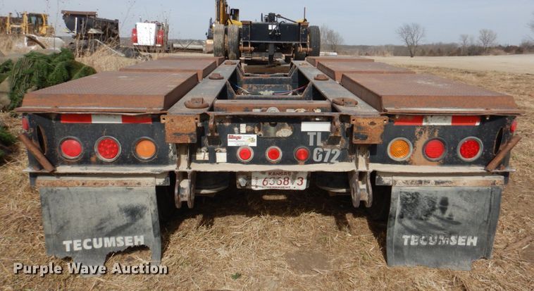 image for item DN1287 2007 Load King 508/554  lowboy equipment trailer