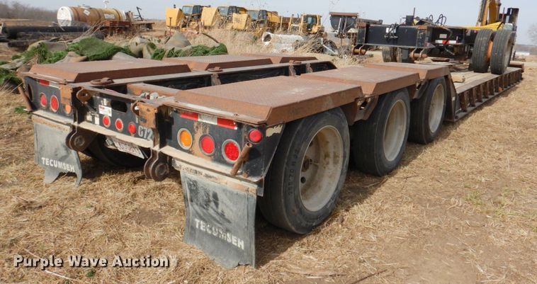 image for item DN1287 2007 Load King 508/554  lowboy equipment trailer