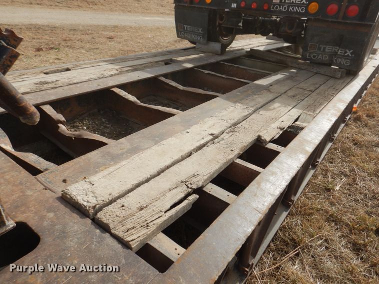 image for item DN1287 2007 Load King 508/554  lowboy equipment trailer