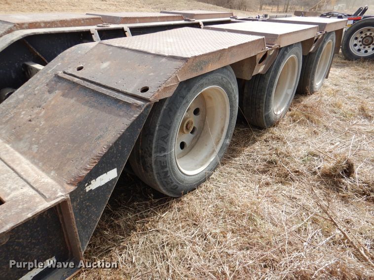 image for item DN1287 2007 Load King 508/554  lowboy equipment trailer
