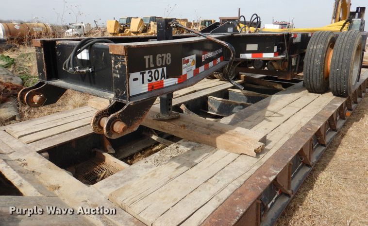 image for item DN1287 2007 Load King 508/554  lowboy equipment trailer