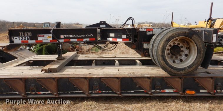 image for item DN1287 2007 Load King 508/554  lowboy equipment trailer