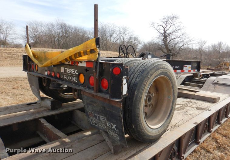 image for item DN1287 2007 Load King 508/554  lowboy equipment trailer