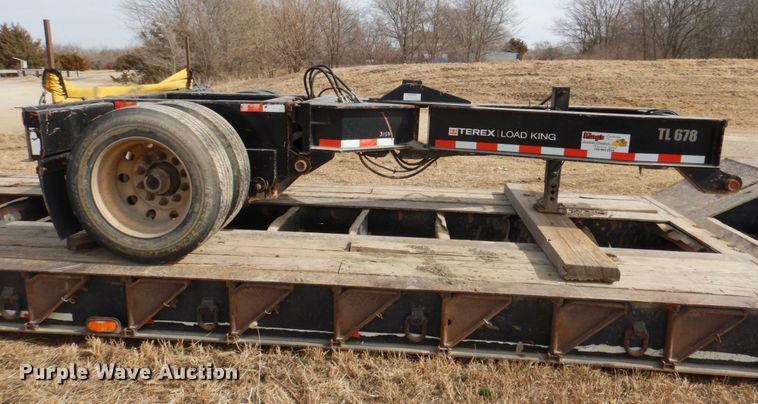 image for item DN1287 2007 Load King 508/554  lowboy equipment trailer