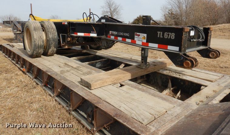image for item DN1287 2007 Load King 508/554  lowboy equipment trailer
