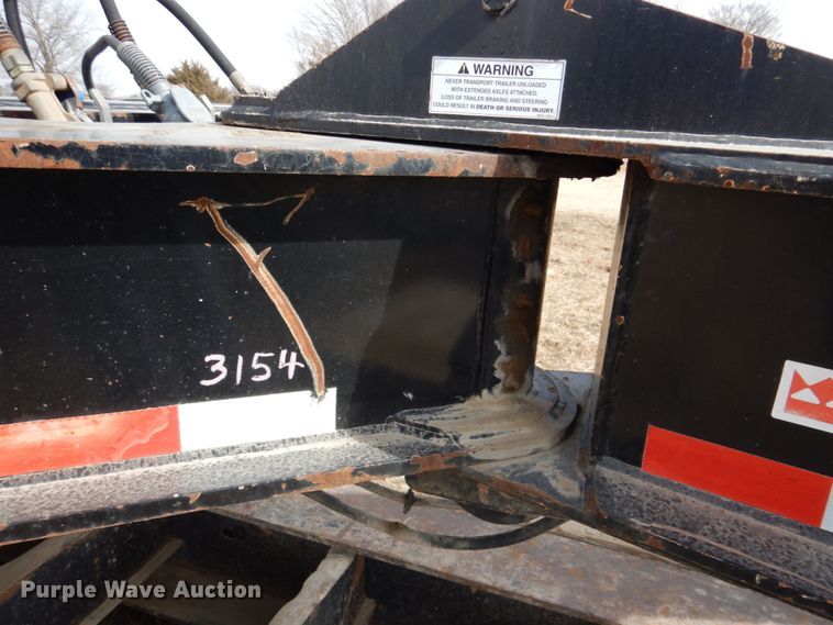 image for item DN1287 2007 Load King 508/554  lowboy equipment trailer