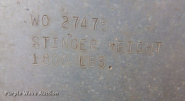 image for item DN1287 2007 Load King 508/554  lowboy equipment trailer