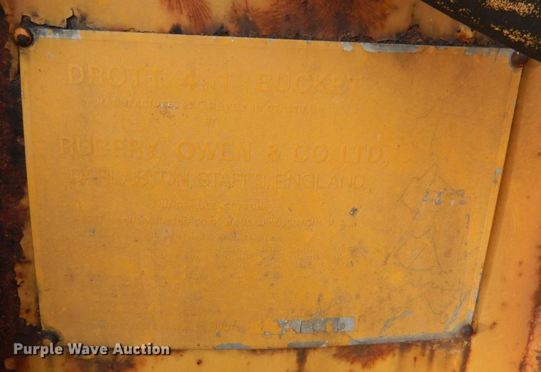 image for item DR0856 Drott  76" W four-in-one bucket