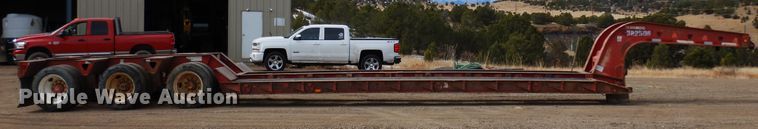 image for item DR1095 1994 Trail King TK80MDG483  lowboy equipment trailer