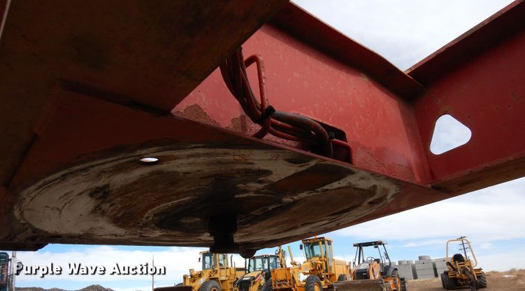 image for item DR1095 1994 Trail King TK80MDG483  lowboy equipment trailer