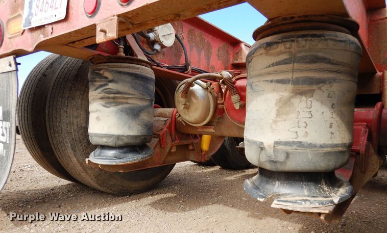 image for item DR1095 1994 Trail King TK80MDG483  lowboy equipment trailer