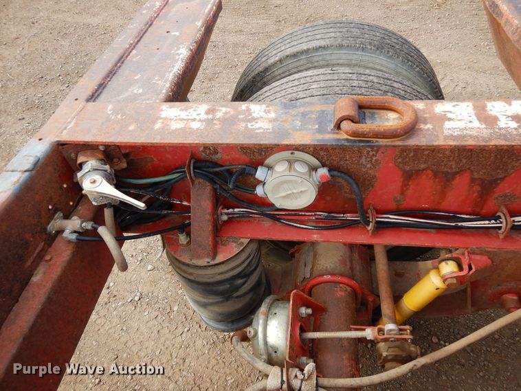 image for item DR1095 1994 Trail King TK80MDG483  lowboy equipment trailer