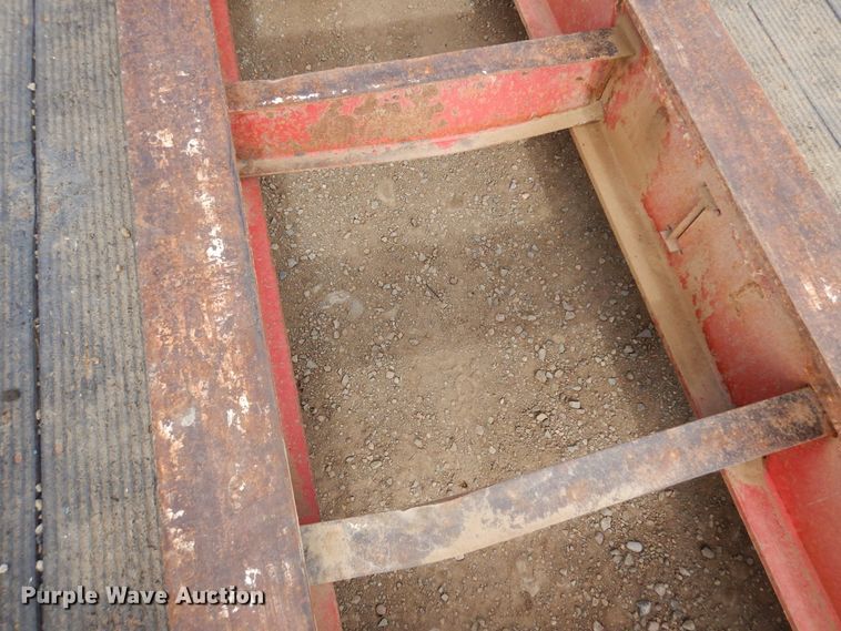 image for item DR1095 1994 Trail King TK80MDG483  lowboy equipment trailer