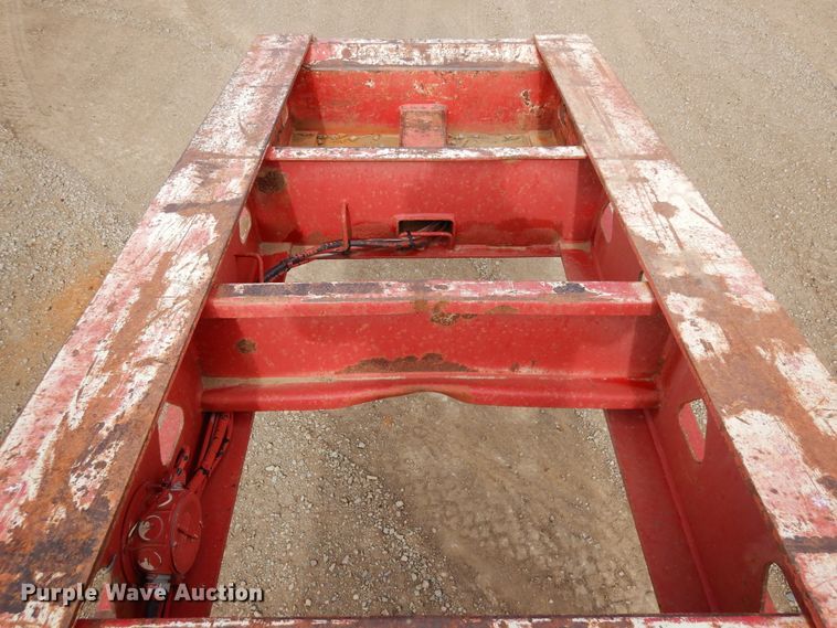 image for item DR1095 1994 Trail King TK80MDG483  lowboy equipment trailer