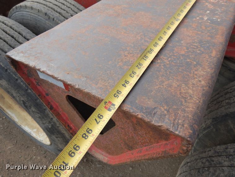 image for item DR1095 1994 Trail King TK80MDG483  lowboy equipment trailer