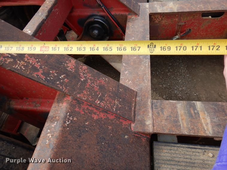 image for item DR1095 1994 Trail King TK80MDG483  lowboy equipment trailer