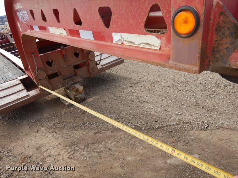 image for item DR1095 1994 Trail King TK80MDG483  lowboy equipment trailer