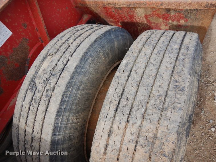 image for item DR1095 1994 Trail King TK80MDG483  lowboy equipment trailer