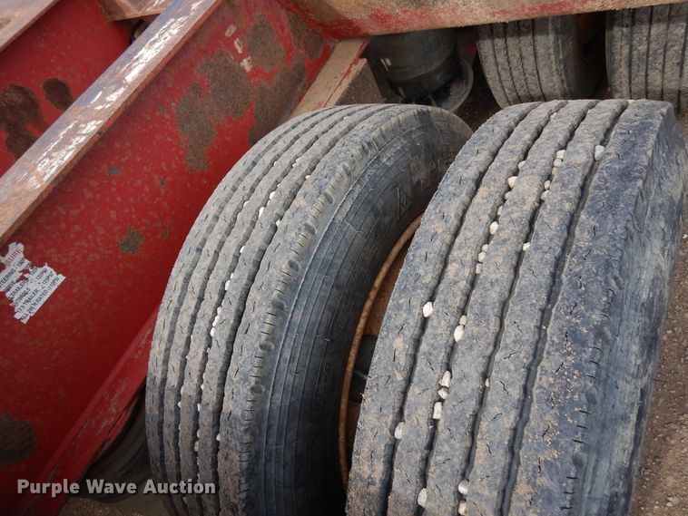 image for item DR1095 1994 Trail King TK80MDG483  lowboy equipment trailer