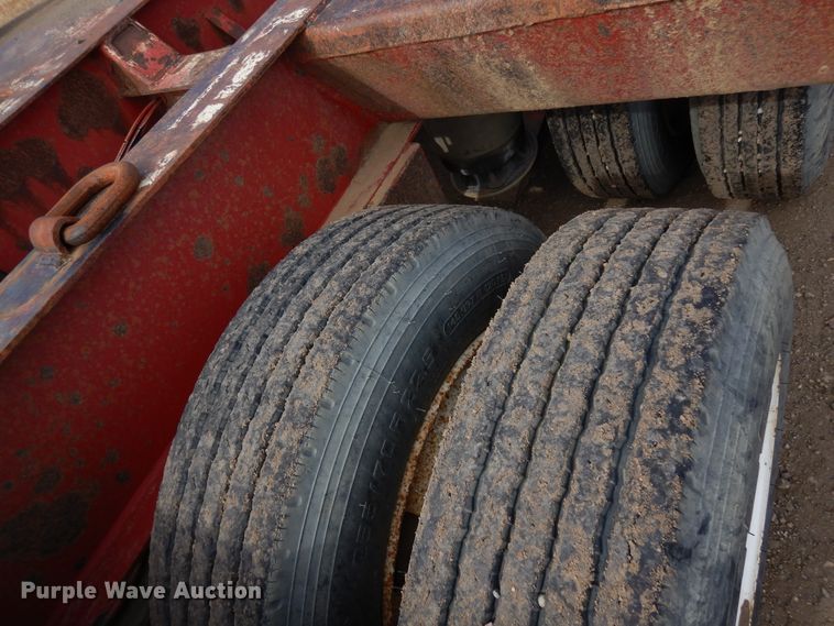 image for item DR1095 1994 Trail King TK80MDG483  lowboy equipment trailer