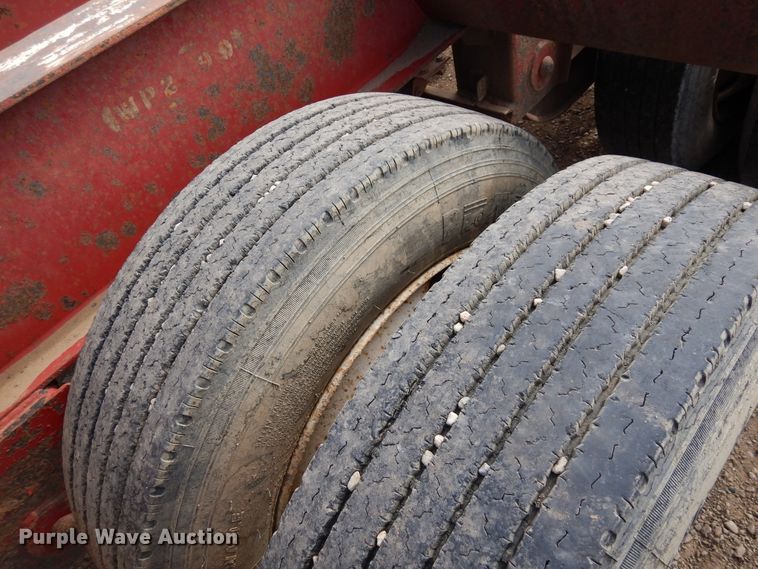 image for item DR1095 1994 Trail King TK80MDG483  lowboy equipment trailer