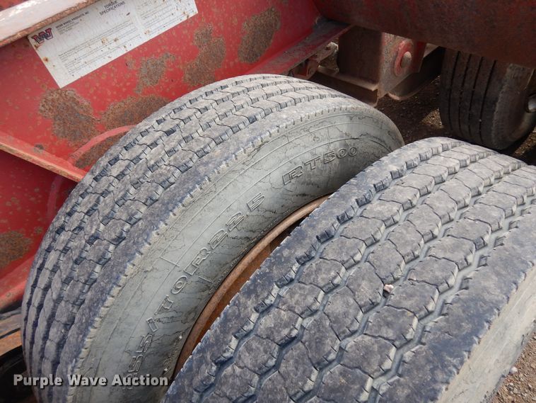 image for item DR1095 1994 Trail King TK80MDG483  lowboy equipment trailer