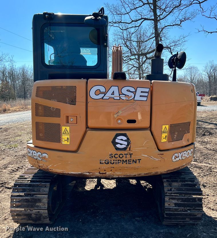 image for item ID9725 2018 Case CX80C  excavator