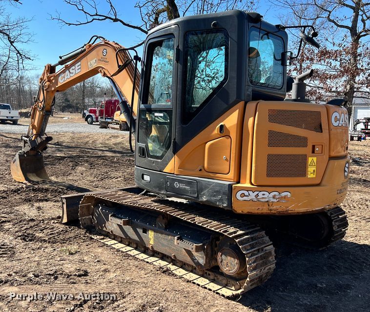 image for item ID9725 2018 Case CX80C  excavator