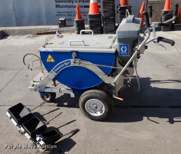 image for item IE9640 Graco ThermoLazer 257500  thermoplastic line striping system