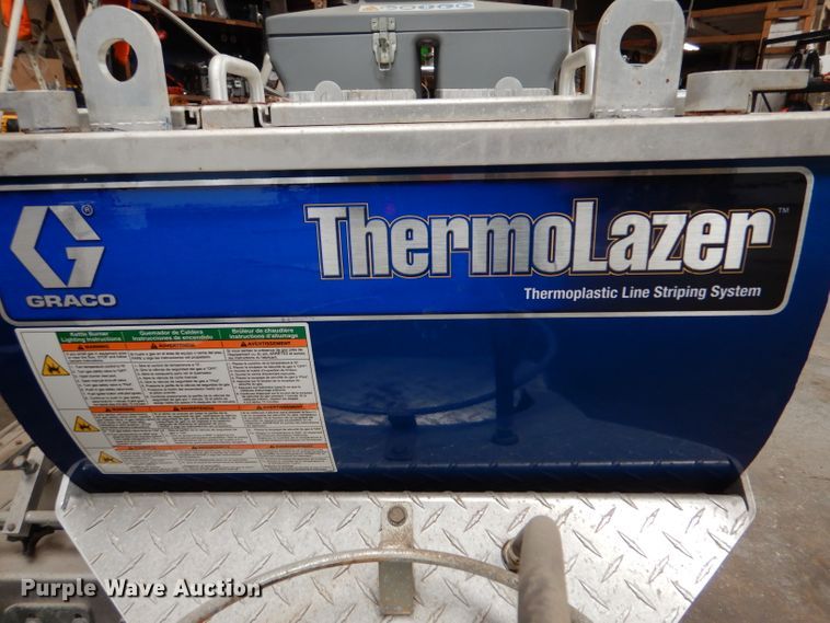 image for item IE9640 Graco ThermoLazer 257500  thermoplastic line striping system