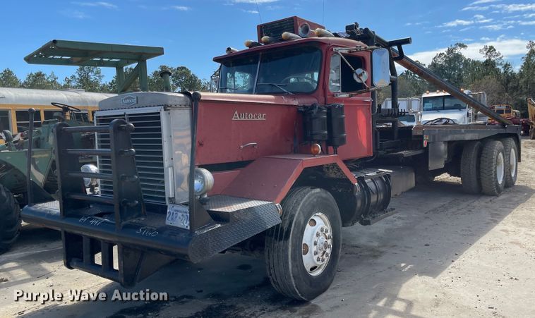 image for item IJ9719 1978 Autocar DC10364B  winch truck