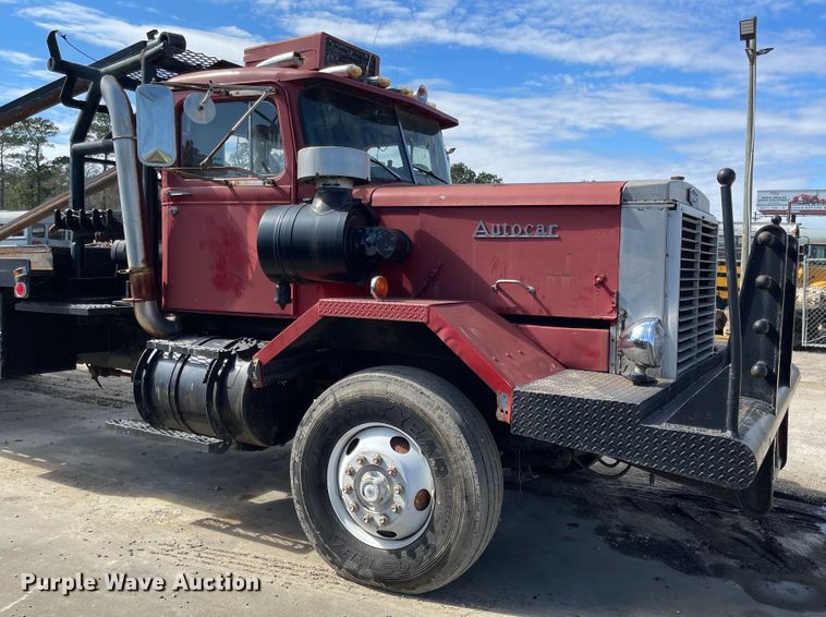 image for item IJ9719 1978 Autocar DC10364B  winch truck