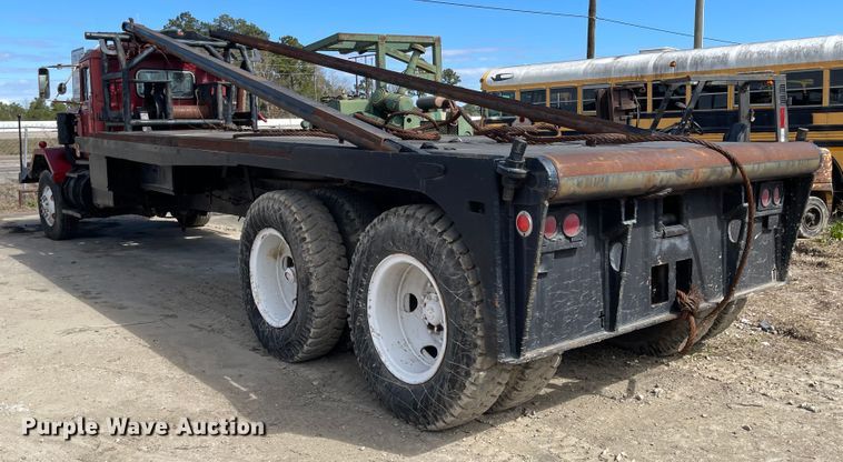 image for item IJ9719 1978 Autocar DC10364B  winch truck