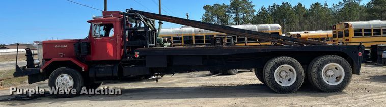 image for item IJ9719 1978 Autocar DC10364B  winch truck