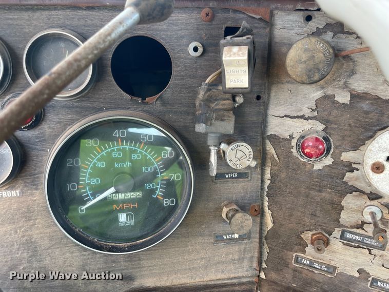 image for item IJ9719 1978 Autocar DC10364B  winch truck